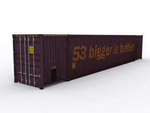 53 foot shipping container